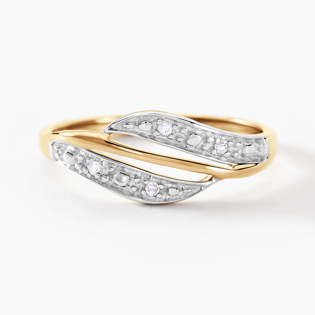 Bague Calypso Or Jaune Diamant - Bagues pierres précieuses Femme | Marc Orian