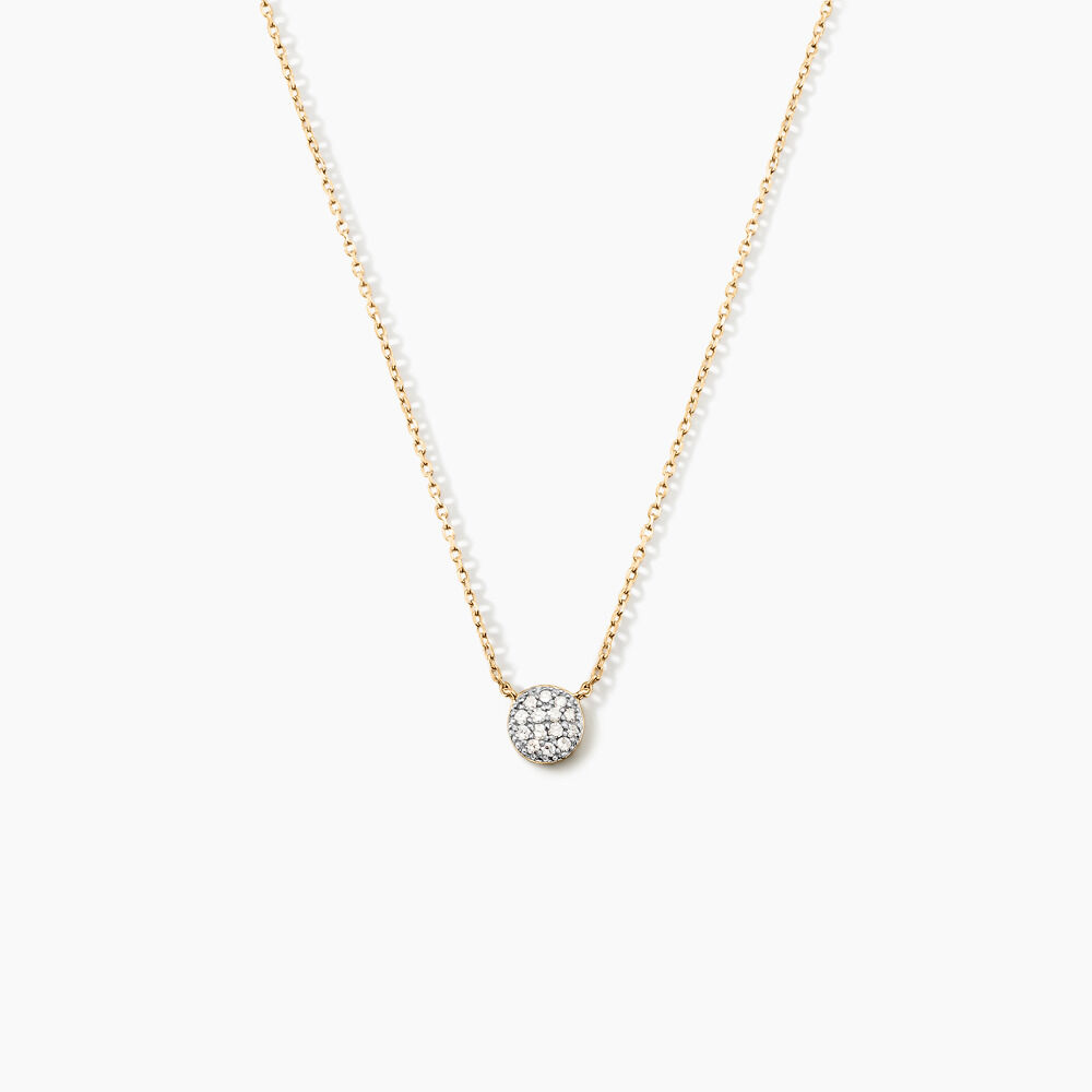 Collier Teani Or Jaune Diamant - Colliers avec pierres Femme | Marc Orian