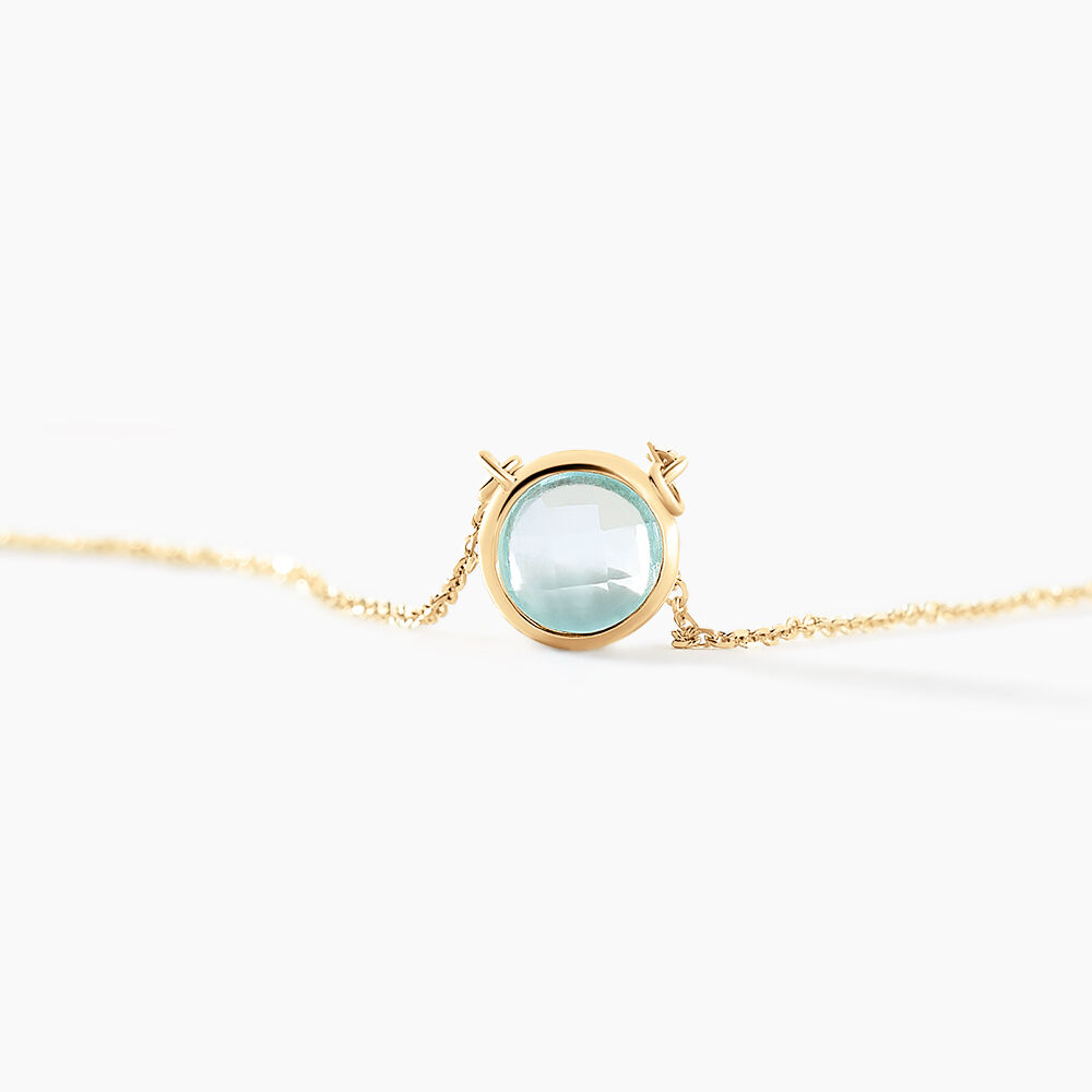 Collier Arenale Or Jaune Topaze - Colliers avec pierres Femme | Marc Orian