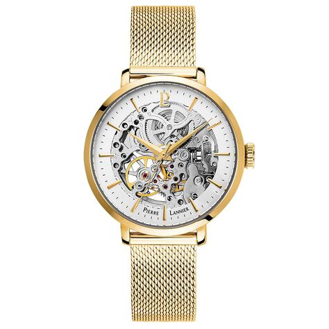 Montre Pierre Lannier Automatique 37 Argent - Montres automatiques Femme | Marc Orian