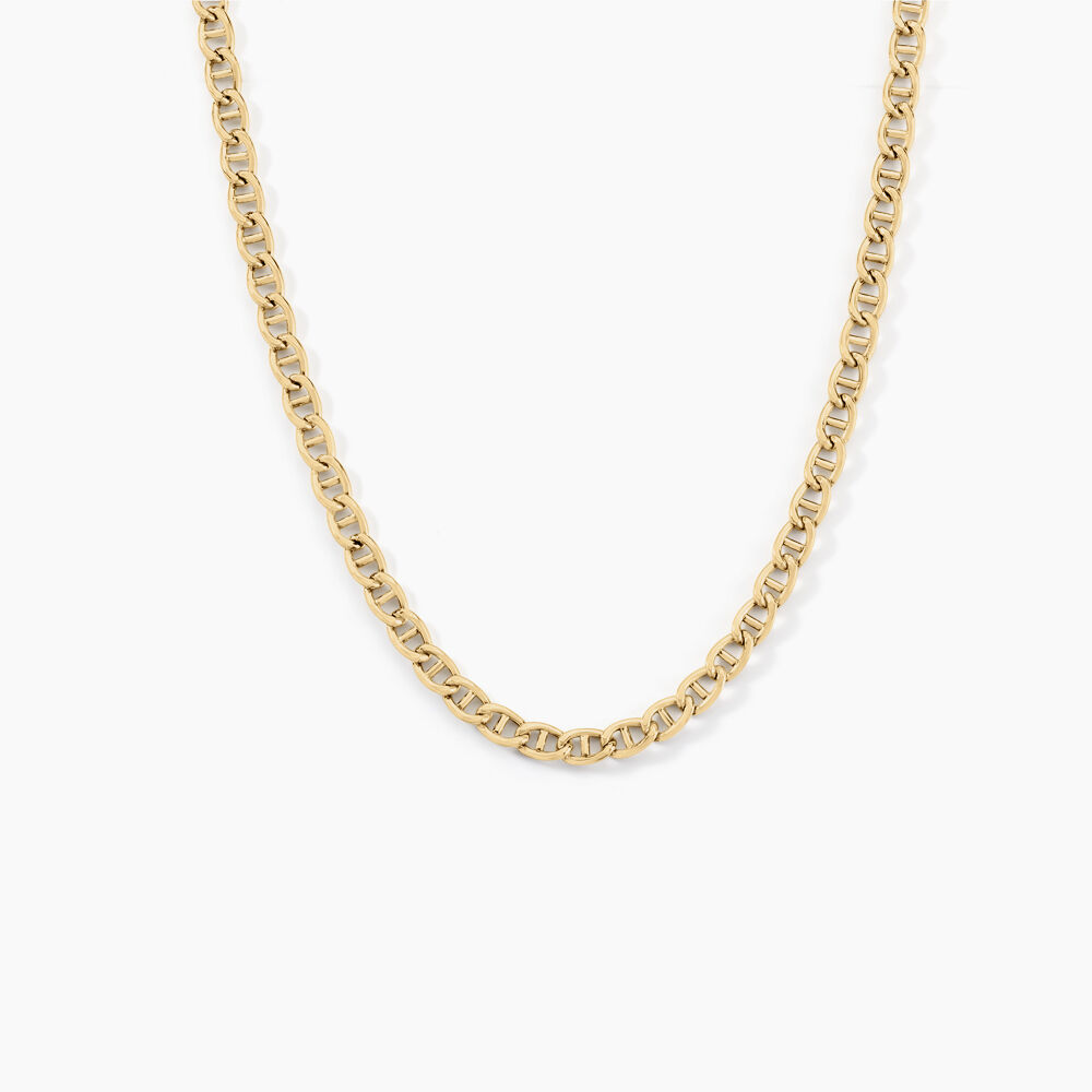 Collier Or Jaune Capucin Maille Marine - Sautoirs Femme | Marc Orian