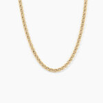 Collier Or Jaune Capucin Maille Marine - Sautoirs Femme | Marc Orian