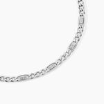 Collier Jeremi Argent Blanc - Colliers Homme | Marc Orian