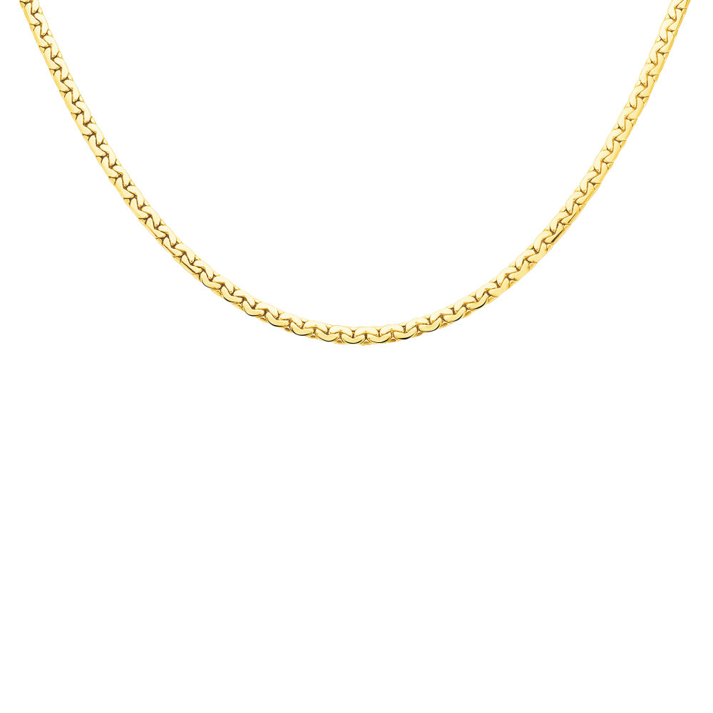 Collier Ivy Maille Haricot Or Jaune - Chaines Femme | Marc Orian