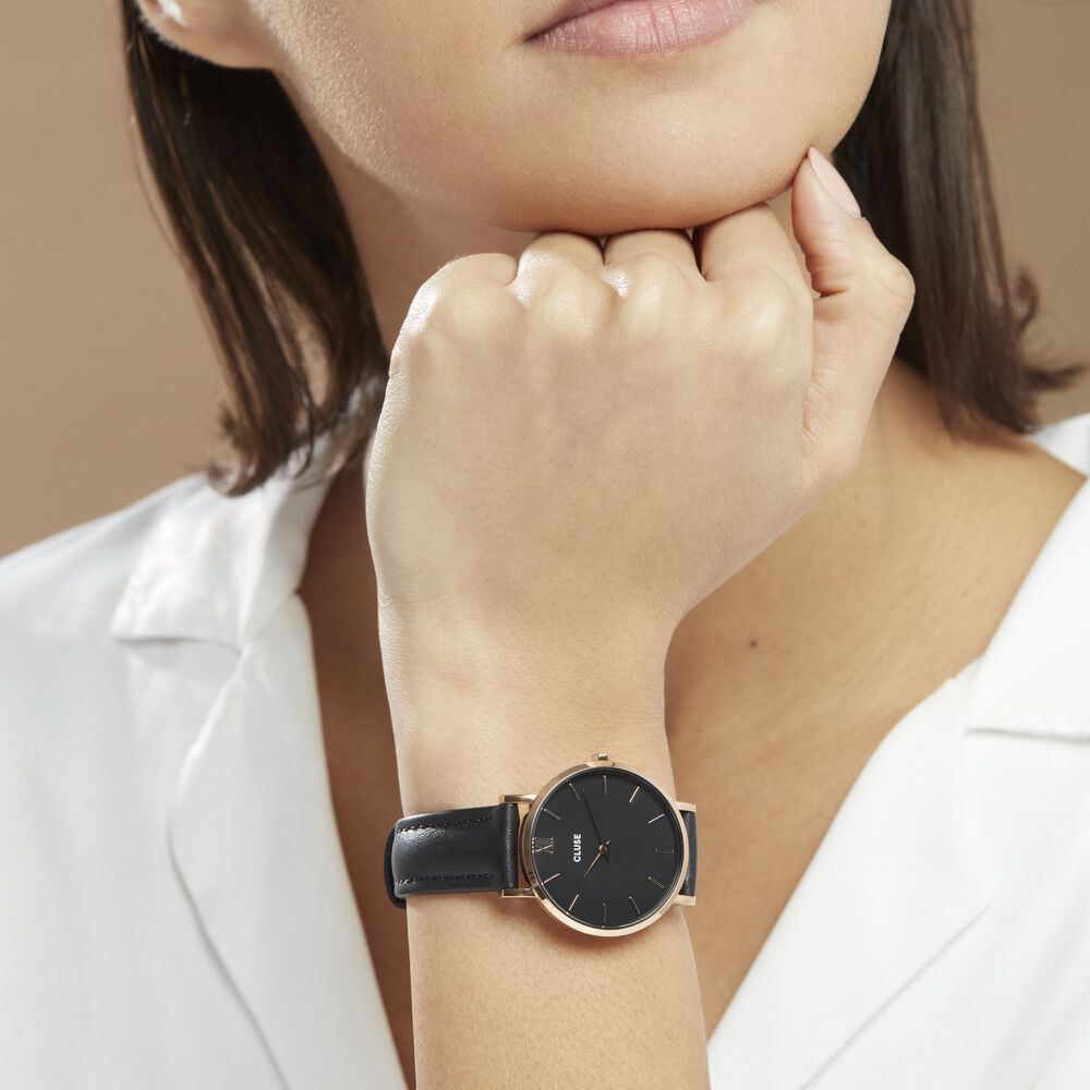 Montre Cluse Minuit Noir - Montres étanches  | Marc Orian