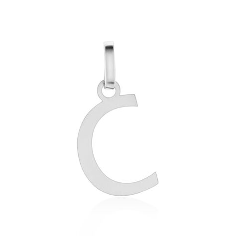 Pendentif Ionia Lettre Or Blanc - Pendentifs Famille | Marc Orian