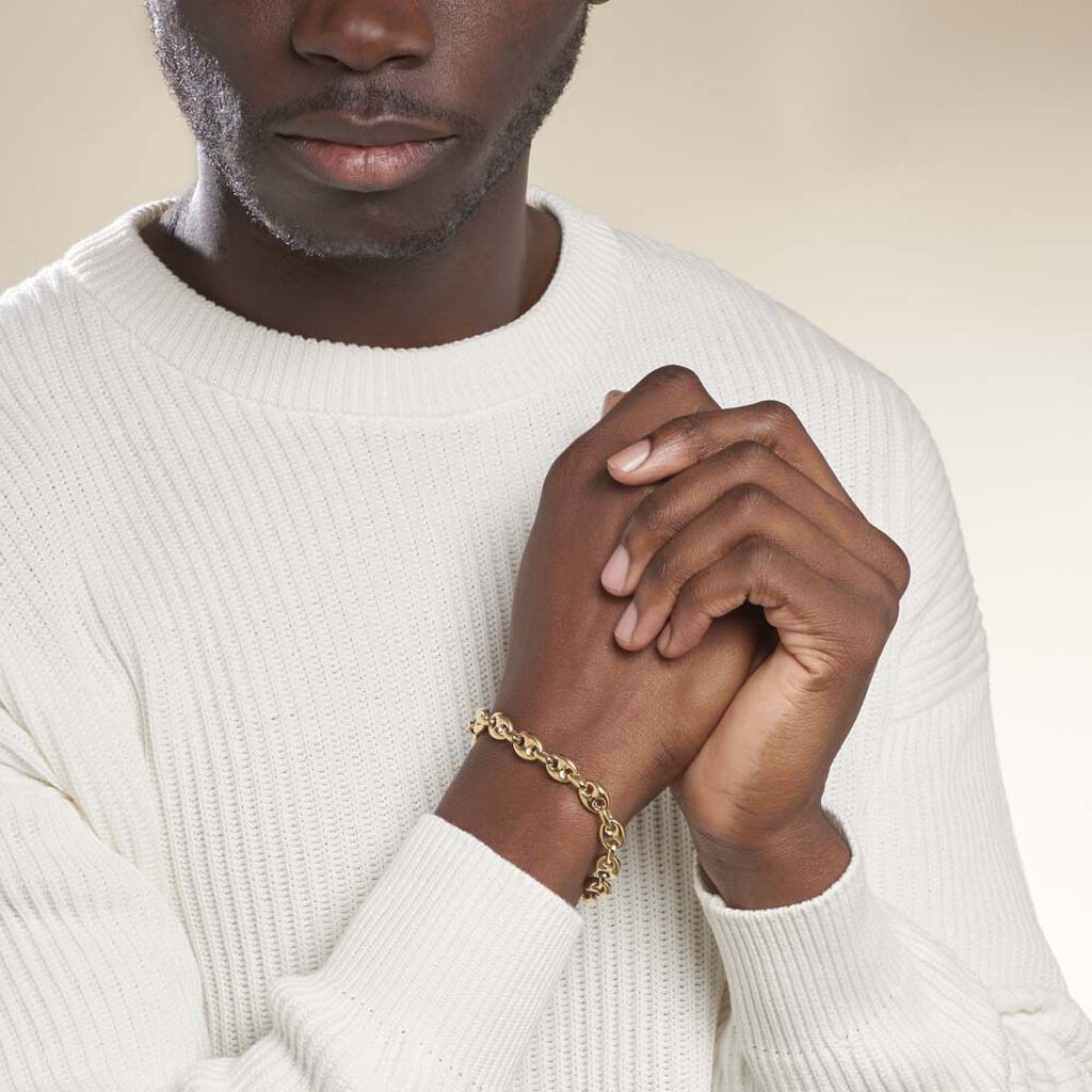 Bracelet Phebus Him Classique Acier Jaune - Bracelets Homme | Marc Orian