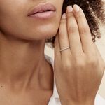 Alliance Hera Or Blanc Diamant - Alliances avec pierres Femme | Marc Orian