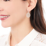 Boucles D'oreilles Pendantes Celso Plaqu&eacute; Or Jaune - Pendantes Femme | Marc Orian