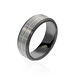 Bague Acier Noir - Bijoux fantaisie Homme | Marc Orian