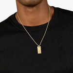 Collier Lacoste Adventurer Acier Jaune - Colliers ete Homme | Marc Orian