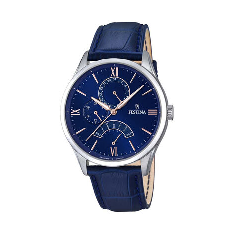 Montre Festina Retro Bleu - Montres classiques Homme | Marc Orian