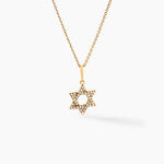 Pendentif Faye Or Jaune Oxyde De Zirconium - Pendentifs Famille | Marc Orian