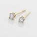 Boucles D'oreilles Puces Aphrodite Or Jaune Diamant - Puces Famille | Marc Orian