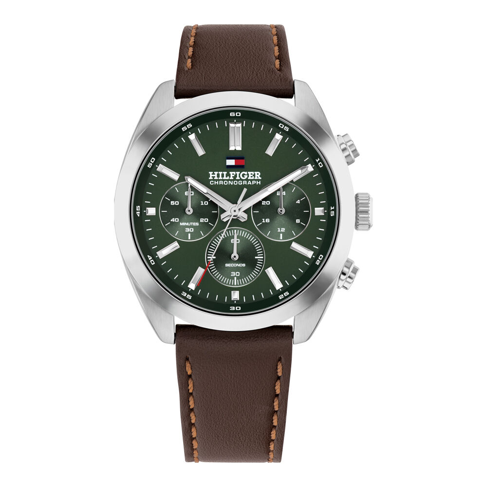 Montre Tommy Hilfiger Hudson Vert - Montres &eacute;tanches Homme | Marc Orian