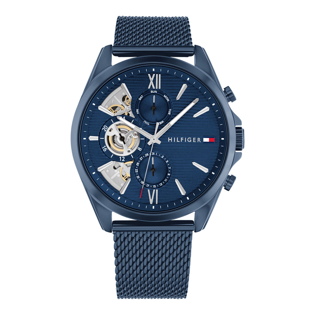 Montre Tommy Hilfiger Baker Bleu - Montres &eacute;tanches Homme | Marc Orian