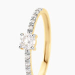 Bague Solitaire Servana Or Jaune Oxyde De Zirconium - Solitaires Femme | Marc Orian