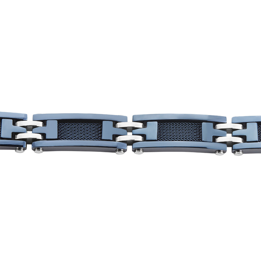 Bracelet Jourdan Zephir Acier Bleu - Bracelets Homme | Marc Orian