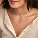 Collier Solitaire Argent Rose Rio Santa Teresa Oxyde De Zirconium - Colliers solitaires Femme | Marc Orian