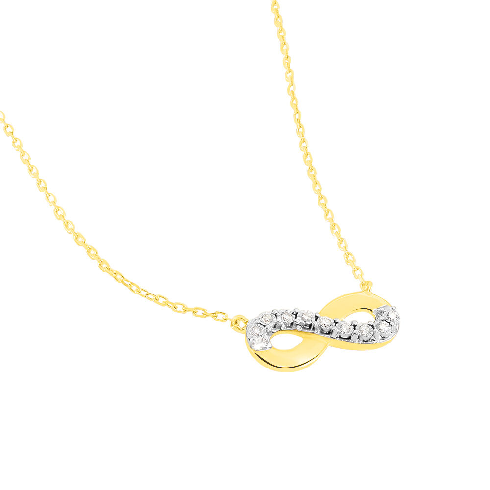 Collier Chlothilde Or Jaune Diamant - Colliers avec pierres Femme | Marc Orian