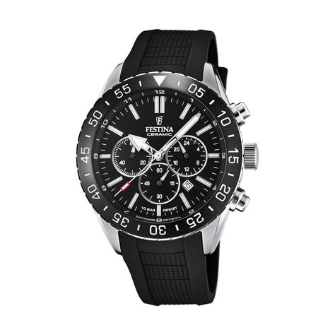 Montre Ceramic Noir - Montres sport Homme | Marc Orian
