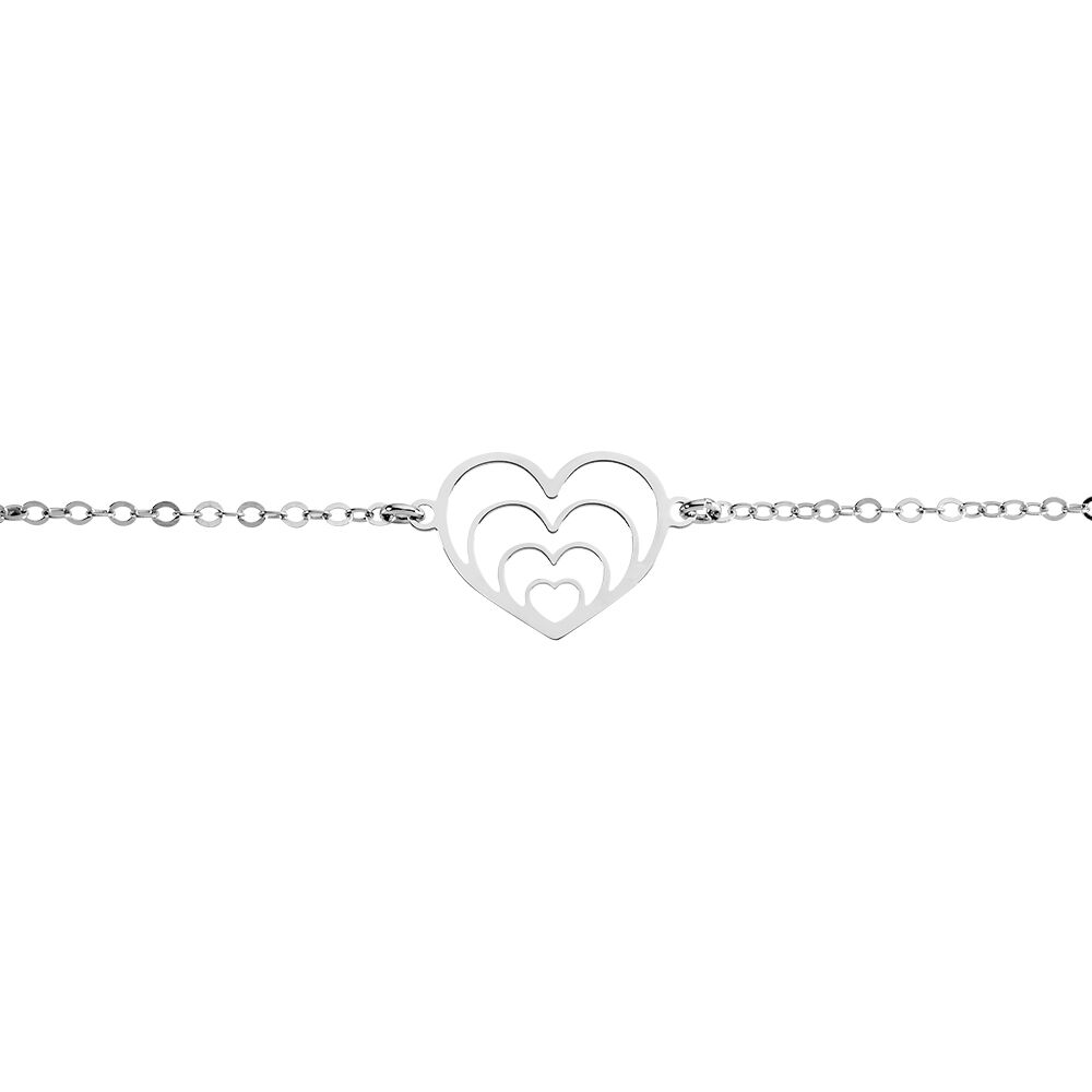Bracelet Naleen Argent Blanc - Bracelets chaînes Femme | Marc Orian