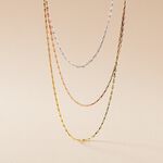 Chaine Ylsa Argent Tricolore - Chaines Femme | Marc Orian