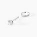 Boucles D'oreilles Puces Aphrodite Or Blanc Diamant - Puces Famille | Marc Orian