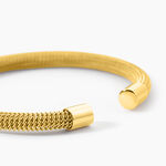 Bracelet Jonc Acier Dor&eacute; Sibil - Bracelets joncs Femme | Marc Orian