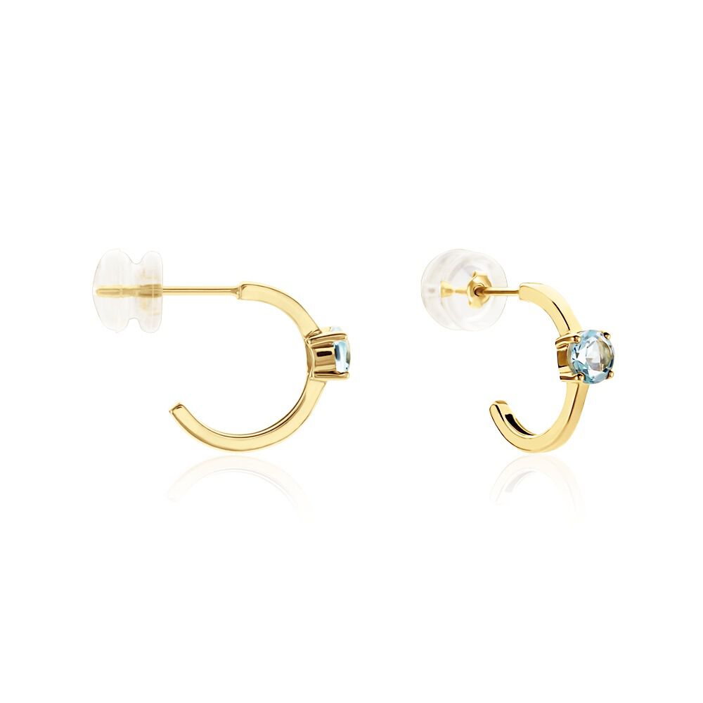 Cr&eacute;oles Nottingham Or Jaune Topaze - Cr&eacute;oles Famille | Marc Orian