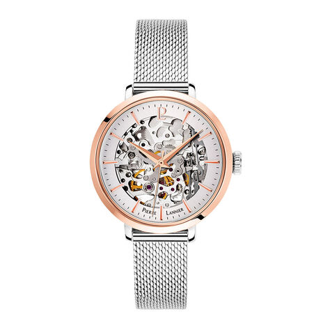 Montre Pierre Lannier Automatique 35 Argent - Montres automatiques Femme | Marc Orian