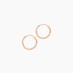 Cr&eacute;oles Argent Rose Agathe - Cr&eacute;oles Femme | Marc Orian