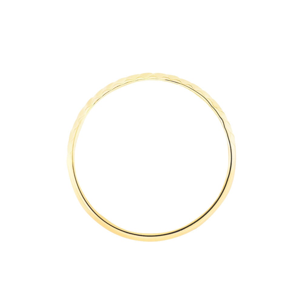 Alliance Calista Diamantee Or Jaune - Alliances duo Unisex | Marc Orian