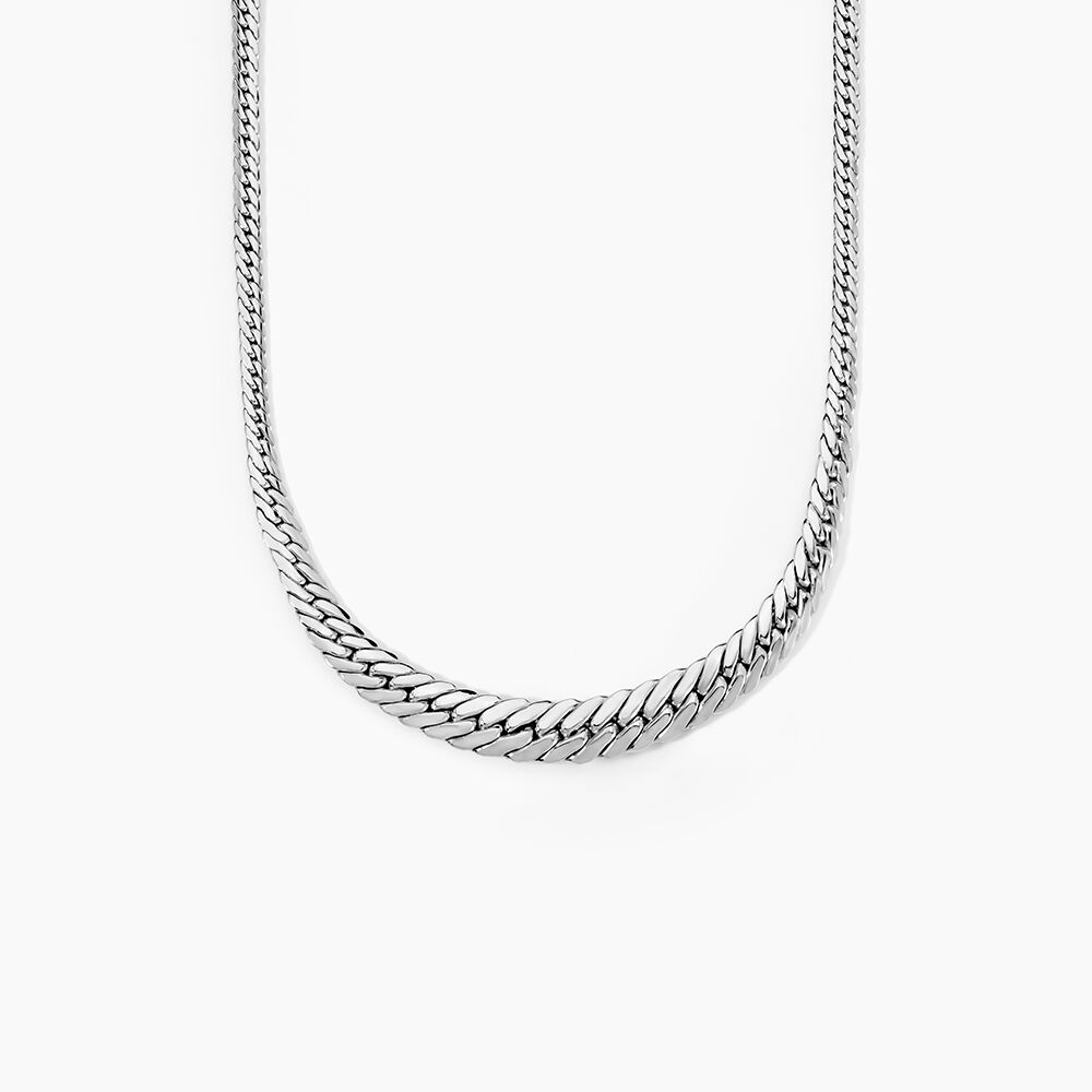 Collier Or Jaune Izel Maille Anglaise - Chaines Femme | Marc Orian