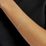 Bracelet Whitney Argent Blanc Oxyde De Zirconium - Bracelets fantaisie Femme | Marc Orian