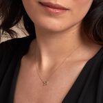 Collier Flower Power Or Jaune Emeraude Diamant - Colliers avec pierres Femme | Marc Orian