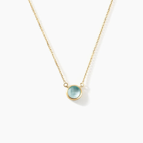 Collier Arenale Or Jaune Topaze - Colliers avec pierres Femme | Marc Orian