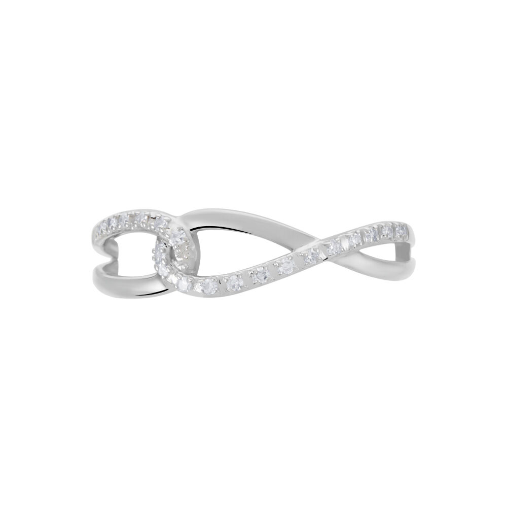 Bague Osanna Or Blanc Diamants - Bagues pierres précieuses Femme | Marc Orian