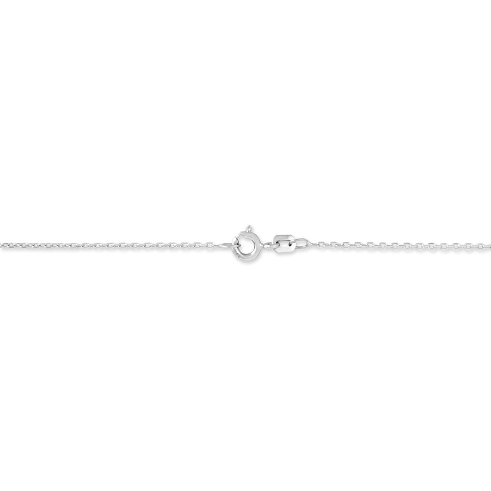 Cha&icirc;ne Imad Maille Gourmette Or Blanc - Chaines Femme | Marc Orian