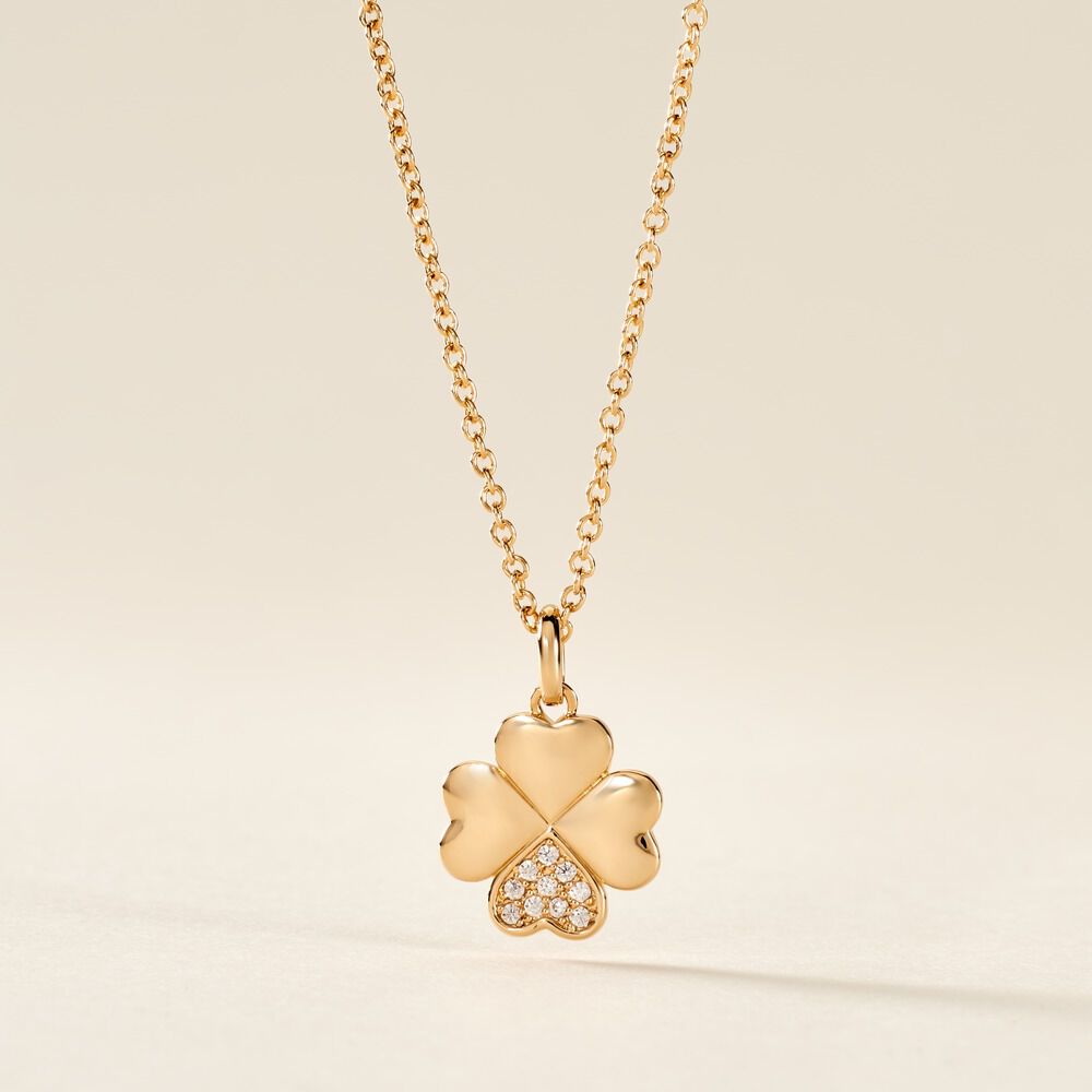 Collier Timotha Plaqué Or Jaune Oxyde De Zirconium - Colliers avec pierres Femme | Marc Orian