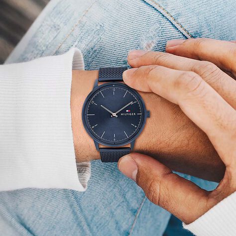 Montre Tommy Hilfiger Bleu - Montres Homme | Marc Orian
