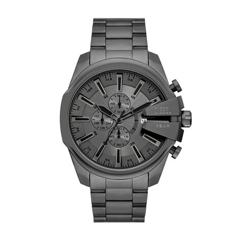 Montre Diesel Mega Chief Slim Gris - Montres étanches Homme | Marc Orian
