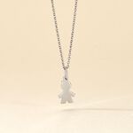 Pendentif Kids Argent Blanc - Bijoux fantaisie Femme | Marc Orian