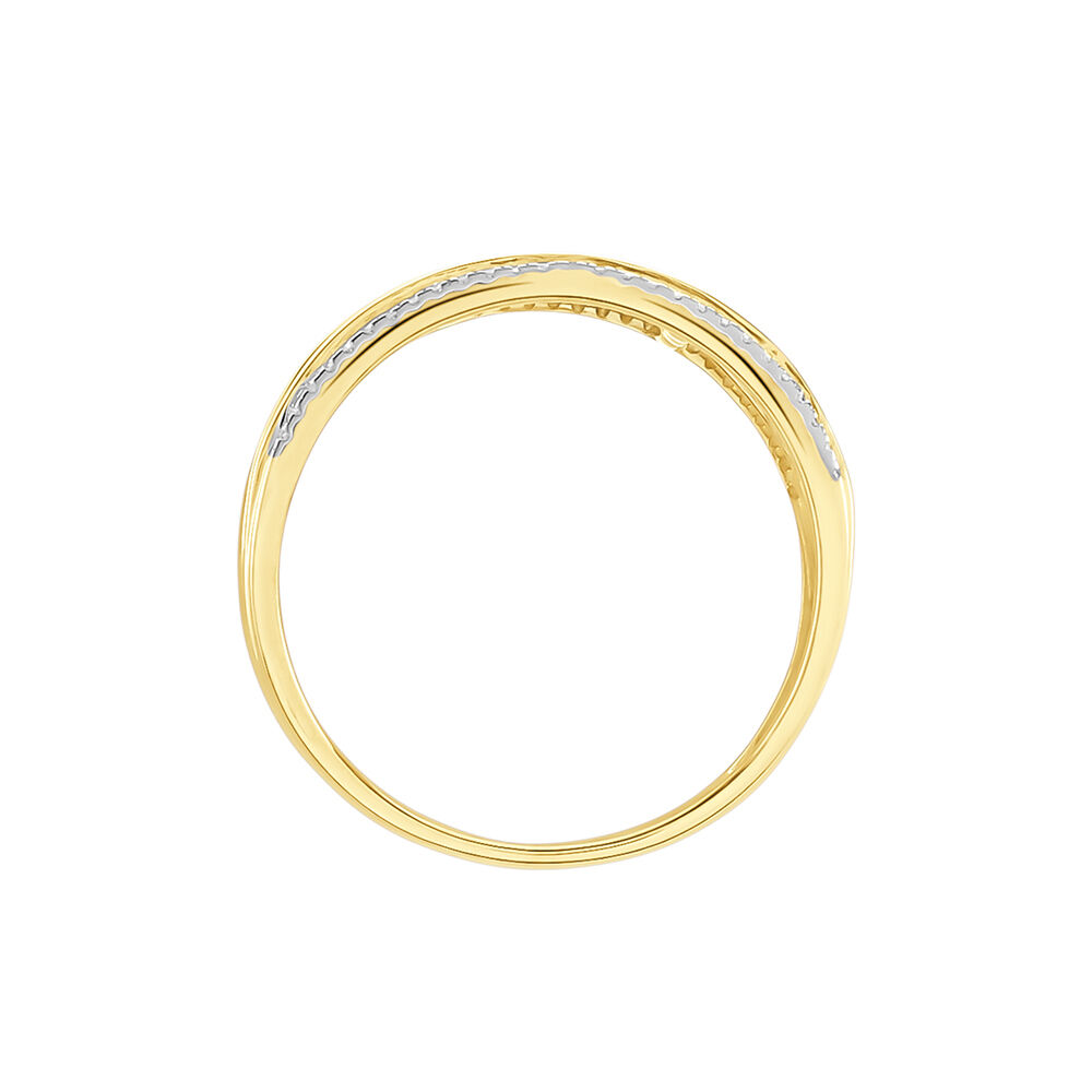 Bague Rayanna Or Jaune Diamant - Parures de mariage Femme | Marc Orian