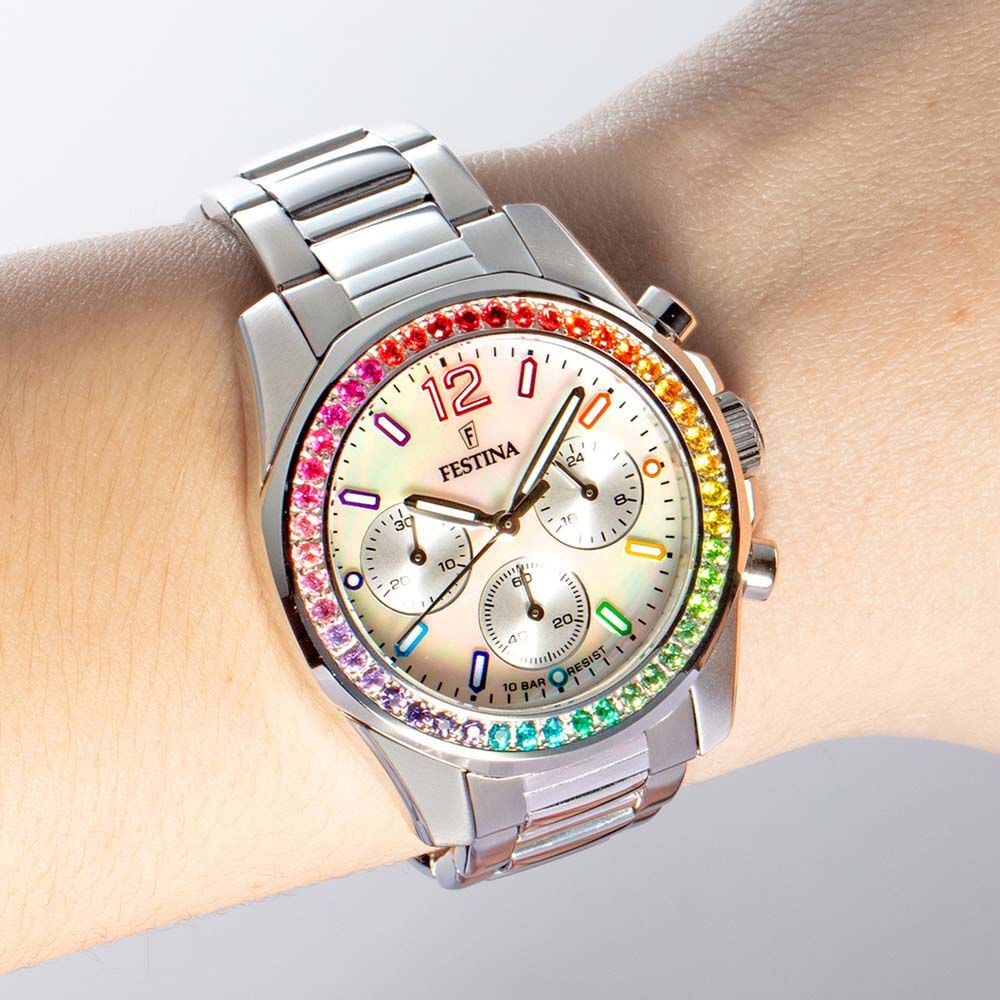 Montre Festina Boyfriend Blanc - Montres étanches Femme | Marc Orian