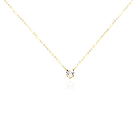 Collier Or Jaune Ava Oxyde De Zirconium - Colliers Enfant | Marc Orian