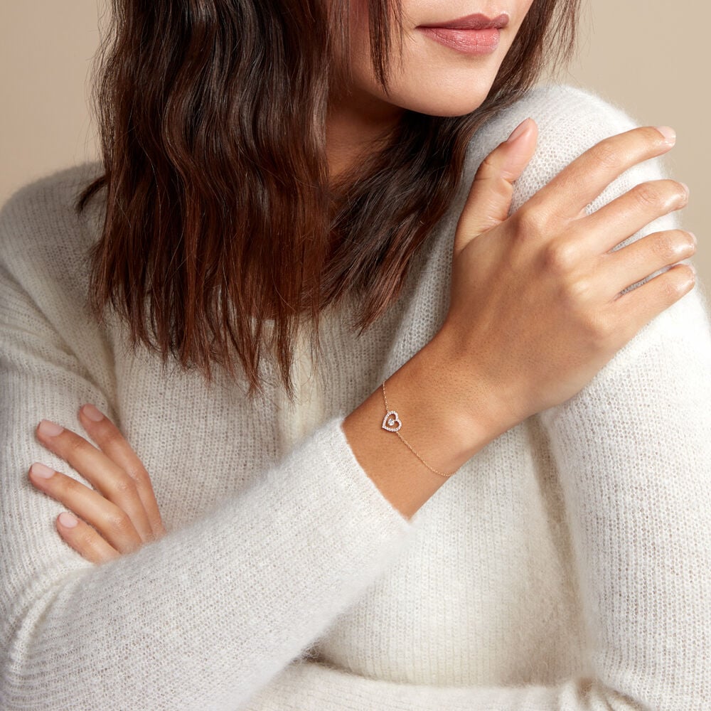 Bracelet Cortney Or Jaune Oxyde De Zirconium - Bracelets chaînes Femme | Marc Orian