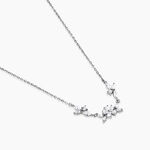 Collier Wanda Argent Blanc Oxyde De Zirconium - Colliers avec pierres Femme | Marc Orian