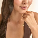 Collier Classic Bold Plaqu&eacute; Or Jaune - Colliers ete Femme | Marc Orian