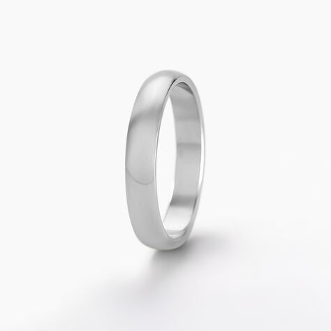 Alliance Alexyne Argent Blanc - Alliances duo Famille | Marc Orian